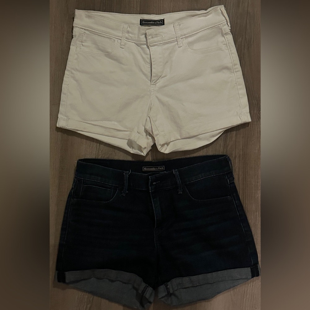 A&F Denim Shorts (lot of two)
